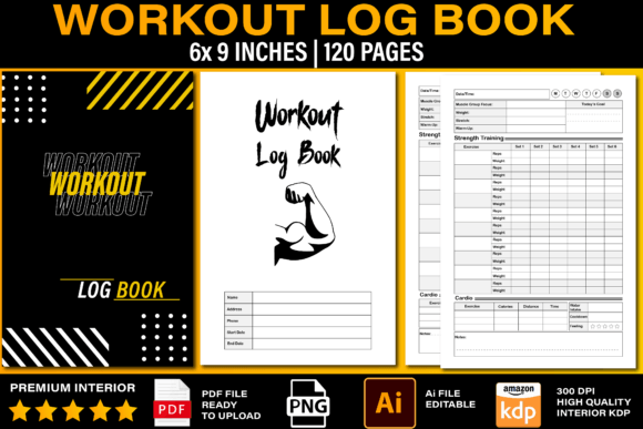 Download Workout Log Book Interior - Log Collection