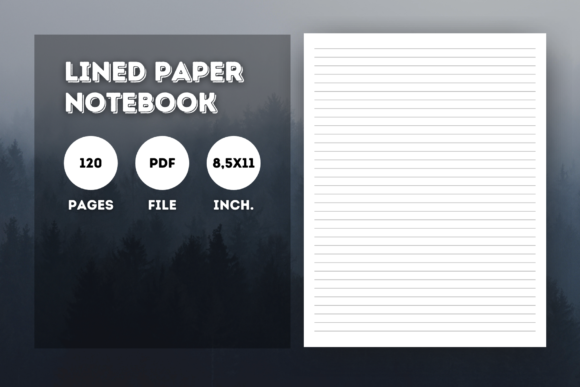 Download KDP Interior Lined Paper Notebook - Notebook Collection
