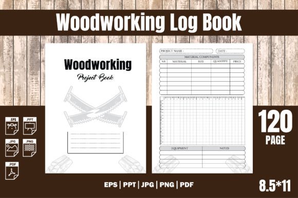 Download Woodworking Log Book Interior - Log Collection