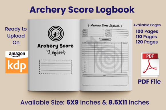 Download Archery Score Logbook KDP Interior - Log Collection