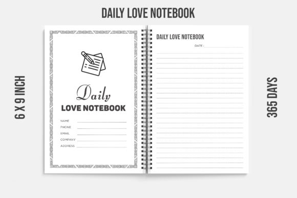 Download 365 DAYS Journal Notebook Kdp Interior - Notebook Collection
