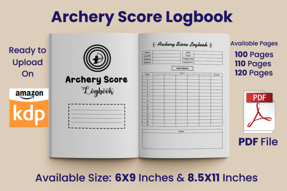 Download Archery Score Logbook KDP Interior - Log Collection