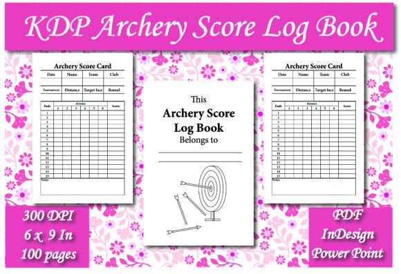 Download KDP Archery Score Log Book Interior - Log Collection