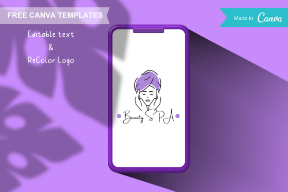 Download Canva Logo Templates - Face Relaxing - Log Collection