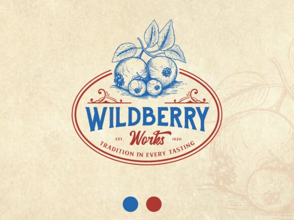 Download Wildberry Works – Hand-Drawn Vintage Log - Premium Resources