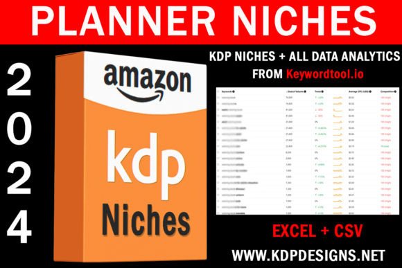 Download Amazon KDP Planner Niches 2024 - Kdp planner Collection