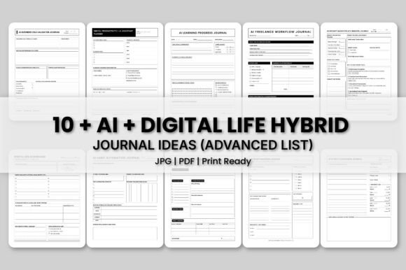 Download AI Logbook Bundle KDP Interior - Log Collection