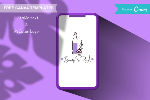 Download Canva Logo Templates - Hair Vitamins - Log Collection
